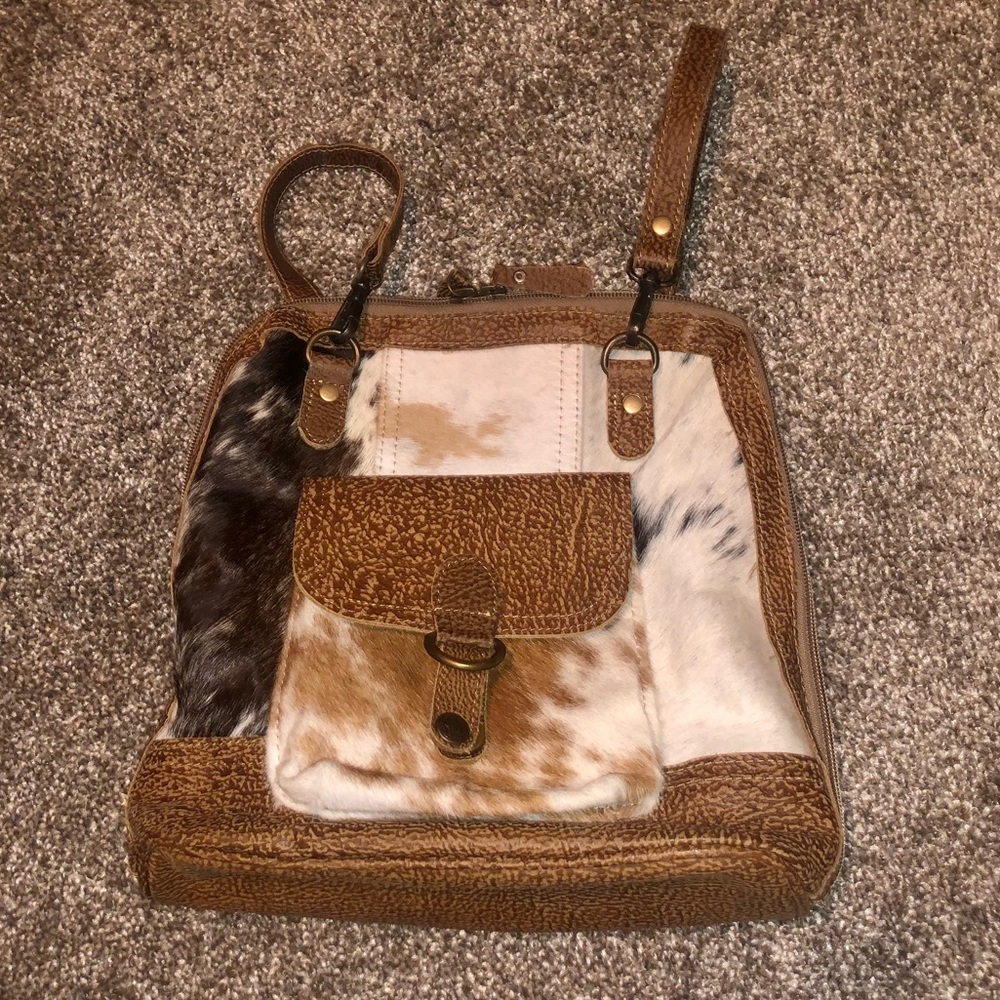 Myra bag backpack cow print 🐮